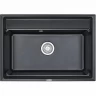 Кухонная мойка GRANULA KITCHEN SPACE KS-7301 шварц (черный металлик) 7301 SHBAPC