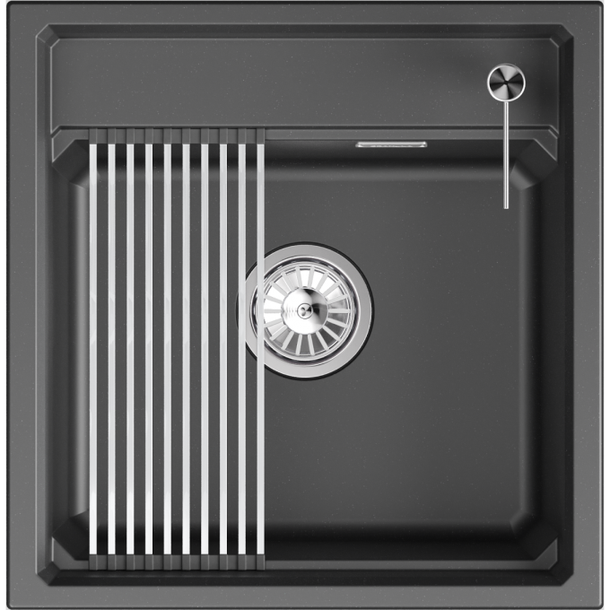 Кухонная мойка GRANULA KS-5002i Шварц 5002i SHBAPC