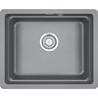 Кухонная мойка GRANULA KS-5501U, алюминиум
