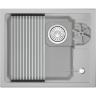 Кухонная мойка GRANULA KS-5505RU АРКТИК (БЕЛЫЙ) кварц 5505RU APKTIK