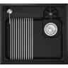 Кухонная мойка GRANULA KS-5807R ЧЕРНЫЙ кварц 5807R CHEPHYII