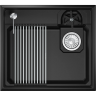 Кухонная мойка GRANULA KS-5807R ШВАРЦ кварц 5807R SHBAPC