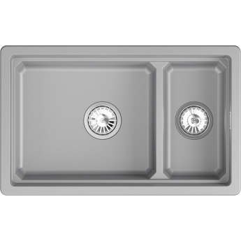 Кухонная мойка GRANULA KS-7304iU черный металлик кварц Кухонная мойка GRANULA KS-7304iU черный металлик кварц