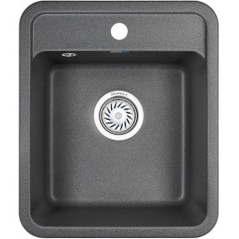 Кухонная мойка GRANULA СТАНДАРТ ST-4202 графит (черно-серый)
