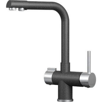 Кухонный смеситель GRANULA 5008 Черный Кухонный смеситель GRANULA 5008 Черный