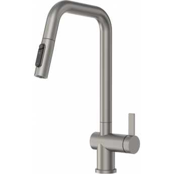 Смеситель GRANULA KS-7273 Сталь матовая