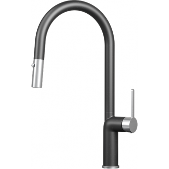 Смеситель кухонный GRANULA 9010 Шварц